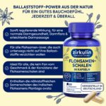 Zirkulin Flohsamenschalen 6x80 Kapseln – Natürliche Darmgesundheit & Verdauungsunterstützung – Bild 2