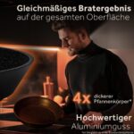 ZWIEGER Bratpfanne 28 cm Aluguss – Antihaftbeschichtet für alle Herdarten inkl. Induktion – Bild 5