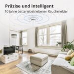 WISUALARM Rauchmelder 5er Set – 10 Jahre Batterie, EN14604 zertifiziert – Bild 4