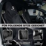 Pro2Protect Autositzschoner Vordersitze 2er Set – Wasserdicht & Schmutzabweisend – Bild 2