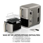 Ninja Double Stack XL Heissluftfritteuse 9,5 l – Digitales Bratenthermometer & 4 Ebenen – Bild 15