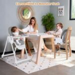 YOLEO Kinderhochstuhl 4in1 mit Spielbügel – mitwachsender Hochstuhl für Babys & Kleinkinder – Bild 2