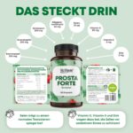 Prosta Forte Kapseln hochdosiert – 180 Stück mit Kürbiskern & Sägepalme für Männer – Bild 2