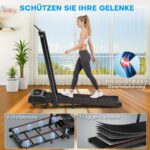 VANNECT Walking Pad – Klappbares Laufband mit 9% Steigung & App-Steuerung bis 150 kg – Bild 4