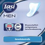IASI Men Super Level 3 – Inkontinenzeinlagen für Männer, 120 Stück – Bild 3