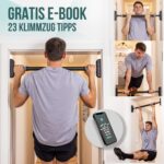 PULLUP & DIP Klimmzugstange Türrahmen – Schraubloses Türreck mit gepolsterten Griffen bis 200 kg – Bild 6