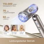 dreame Pocket Pro Reiseföhn mit 110.000 U/min Motor & negativen Ionen – Kompakter Haartrockner, 300 g, faltbar – Bild 4
