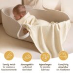 Merle Toys® Premium Babydecke 80x100 cm Bio-Baumwolle – GOTS & Oeko-TEX zertifiziert – Bild 3