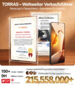 TORRAS Panzerglas für Samsung Galaxy S26 Ultra – 9H+ Härte mit Drop-Schutz, 2er Set – Bild 2