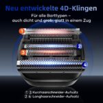 kensen Mini Foil Shaver – Elektrorasierer mit 4D-Schwebekopf & USB-C für Herren – Bild 2