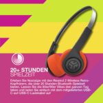 JLab Rewind 2 Retro Bluetooth Kopfhörer – 20+ Std Akkulaufzeit & individuelle Sound-Steuerung – Bild 2