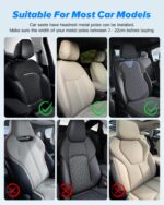 RunSnail Auto-Nackenstütze 360° drehbar – Ergonomisches Memory-Foam Kopfkissen für Kinder & Erwachsene – Bild 7