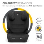 Kikka Boo i-AID Kindersitz 15-36 kg – Sicherer Autositz Gruppe 2-3 für 3-12 Jahre – Bild 3