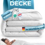 Glückstoff Sommerdecke 135x200 cm – Kühlende Bettdecke mit Öko-Tex Zertifikat