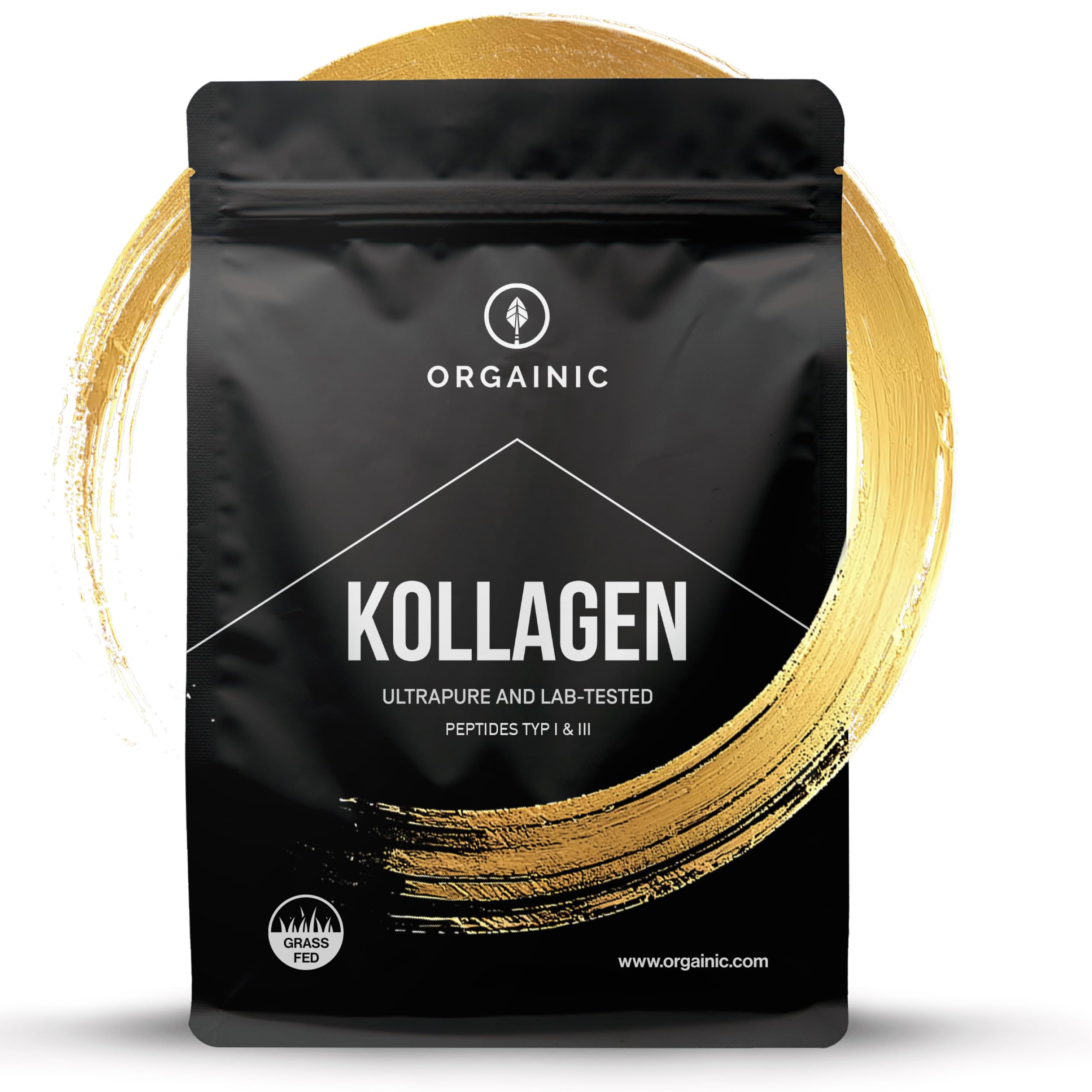 81qynt1bTJL._SY2500_.jpg ORGAINIC Kollagen Pulver 700g – Typ 1&3 Hydrolysat aus Weidehaltung für Haut & Gelenke – Bild 1