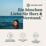Nature Love Omega 3 hochdosiert – 650 mg pro Tagesdosis, 365 Kapseln, AlaskOmega® MSC-zertifiziert – Bild 3