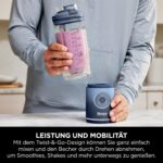 Ninja Blast Max Tragbarer Mixer 570 ml – Wiederaufladbarer Smoothie Maker mit 3 Funktionen – Bild 3