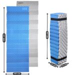 Alpteq SchlafPlatz Isomatte 186x56 cm – IXPE Thermomatte faltbar für Camping & Wandern – Bild 7