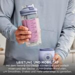 Ninja Blast Max Doppelset – Tragbarer Smoothie Mixer mit starkem Akku für unterwegs – Bild 4