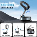 PlusAcc Vakuum Handyhalterung Auto mit MagSafe – 360° drehbar für iPhone & alle Smartphones – Bild 4