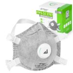 AirGearPro FFP3 Atemschutzmaske mit Ventil – CE 2797 zertifiziert für Feinstaub & Aerosole