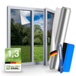 WindowShield UV-Sonnenschutzfolie 90x200 cm – Hitzeschutz & Blickdichte für Fenster