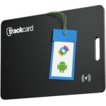 TRACKCARD One – Ultraflacher Android GPS Tracker für Geldbörse, kabellos aufladbar