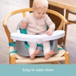 Infantino Music & Lights 3-in-1 Baby-Booster – Mitwachsender Entdeckungssitz mit Klavier in Blau – Bild 8