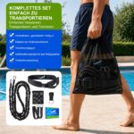 Alckijy Schwimmgurt 2.5–7.5 m – Verstellbarer Schwimmtrainer für Erwachsene & Kinder – Bild 8