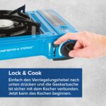 Campingaz Camp'Bistro DLX Stopgaz Campingkocher – Tragbarer Gaskocher mit Sicherheitssystem – Bild 6