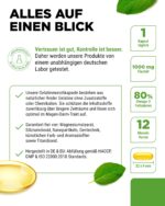 Vit4ever Omega-3 365 Kapseln – 80% hochdosiert mit EPA & DHA – Triglycerid-Form – Bild 4