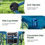 HIGH POINT SPORTS Campingstuhl 2er Set – Faltbar bis 102kg mit Getränkehaltern – Bild 6