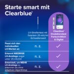 Clearblue Kombipack: 10 Ovulationstests + 1 Schwangerschaftstest – Digital & Zuverlässig – Bild 4