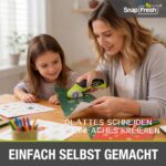 SnapFresh Elektrischer Kartonschneider 4V kabellos – Selbstschärfende Rundklingen für Karton & Pappe – Bild 8