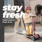 Scoot & Ride Highwaykick 1 – 2in1 Kinderroller & Laufrad mit Sitz, höhenverstellbar ab 1 Jahr – Bild 4