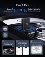 WityEye Wireless CarPlay & Android Auto Adapter – Kabellos mit WiFi 6 & Bluetooth 5.4 – Bild 4