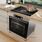 Gorenje Einbauherd-Set Heißluft Inox mit Glaskeramik – 77L BigSpace & AirFry – Bild 3