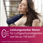 Philips Haartrockner 5000 Series mit ThermoShield & Ionisierung, 2.300 W – Schnelles Trocknen & Haarschutz, BHD510/20 – Bild 3