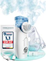 HIMMELSHAUCH MEDICAL Ultraschall-Inhalator – Mesh Nebulizer für Babys, Kinder & Erwachsene