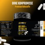 L-Arginin + L-Citrullin 320 Kapseln – 1100 mg Hochdosiert für Sportler – Bild 5