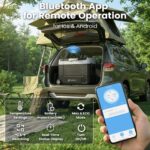 55L HCALORY Kompressor Kühlbox mit Bluetooth-App – Dual-Zone (-20°C bis +20°C) für Auto & Camping – Bild 4