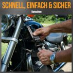 FORTEM Spanngurte 4er-Set 4,57 m mit Ratsche – 748 kg Bruchfestigkeit für sicheren Transport – Bild 4