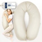 sei Design XXL Stillkissen 190x35 cm – Ergonomisches Schwangerschafts- & Seitenschläferkissen – Bild 9