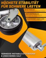 The Drive Automatik Anhänger-Stützrad TD60V 500kg – Schwerlast für Wohnwagen & Trailer – Bild 5