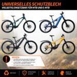 unleazhed M02 & MR02 MTB Schutzblech Bundle – Vorder- und Hinterradschutz Made in Germany – Bild 3