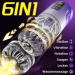 seekheart Elektrischer Masturbator mit 7 Modi – Teleskop, Rotation & Saugen für Männer – Bild 2