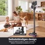 Lubluelu Akku-Staubsauger 48KPa – Kabellos bis 50 Min für Hartboden & Tierhaare – Bild 6