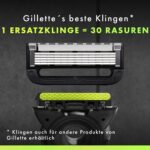 Gillette GilletteLabs Rasierer mit Reinigungselement – Champions League Edition inkl. 8 Klingen – Bild 6