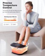 SPA4PIEDS Fussba­d mit Massage­funktion – Heizung, 8 Rollen & LCD-Temperaturregelung – Bild 2