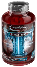 IronMaxx TT Ultra Strong – 180 Tribulus Terrestris Tabletten mit Zink & Saponin